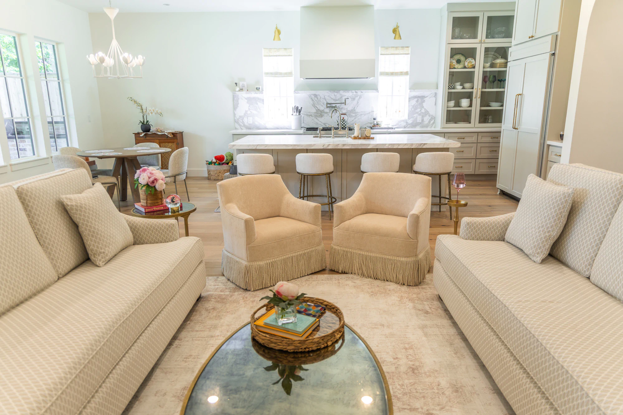 Transitional Custom Sectional Sofa