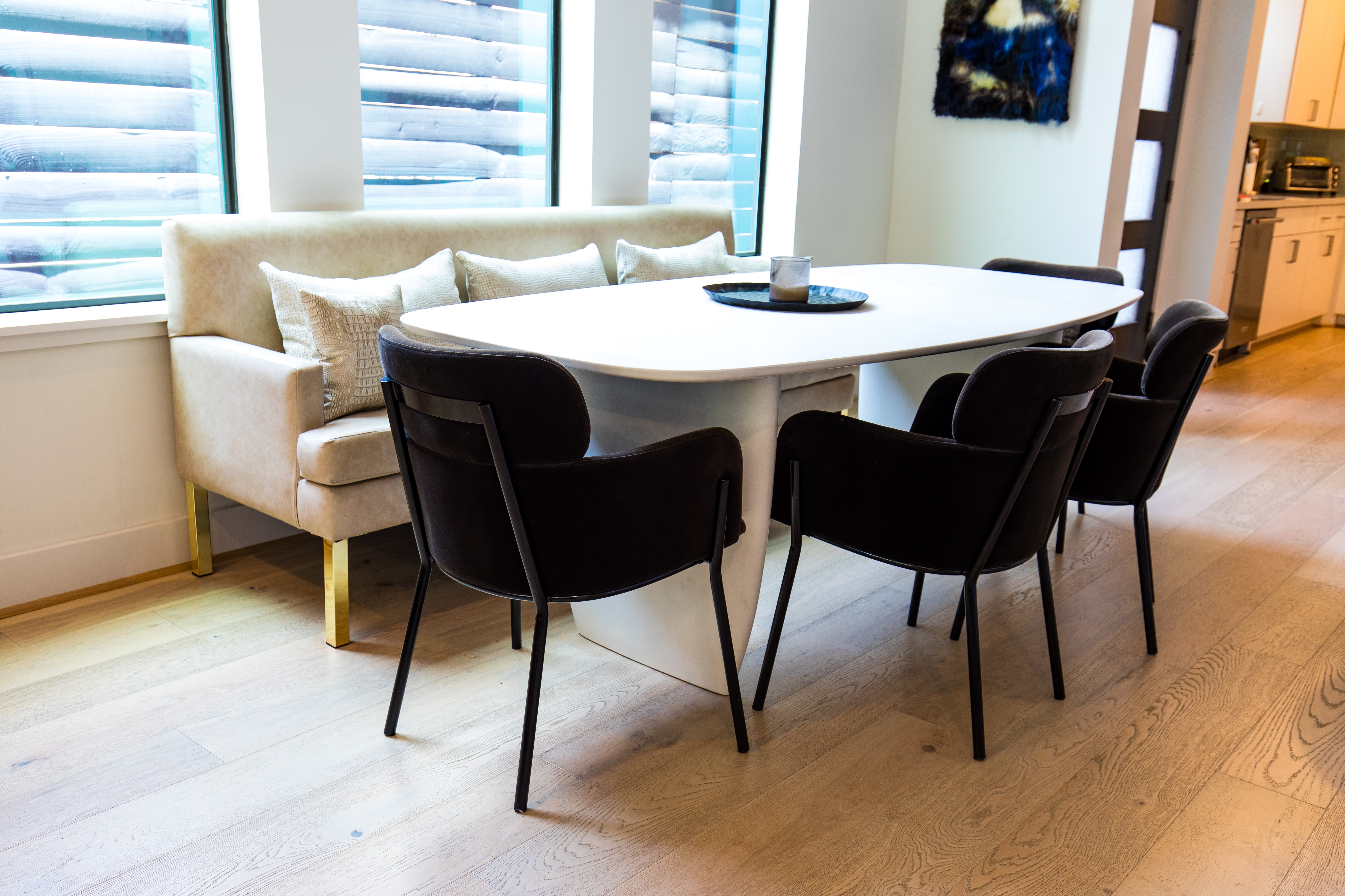 Modern Banquette & Dining Suite Installation
