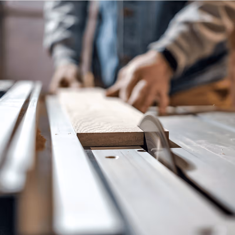 Kiln-Dried Hardwood Frame Manufacturing