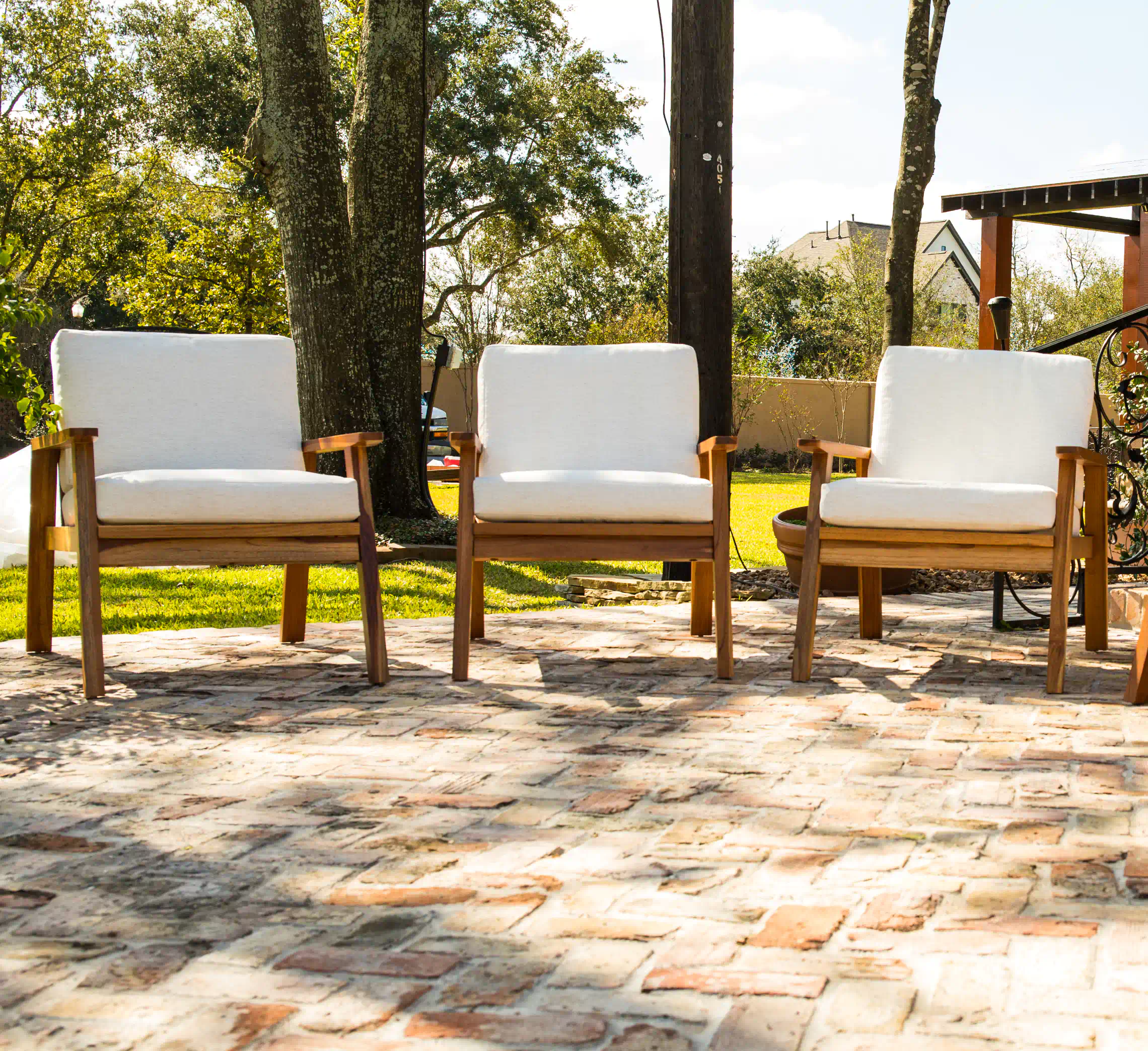 Weatherproof Outdoor Accent Chair